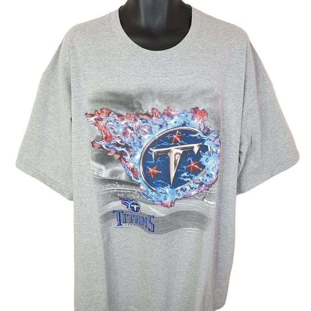 Tennessee Titans T Shirt Vintage 2001 Y2K NFL Football Mens Size 2XL